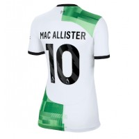 Koszulka piłkarska Liverpool Alexis Mac Allister #10 Strój wyjazdowy dla kobiety 2023-24 tanio Krótki Rękaw